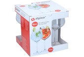 Alpina Gin & Tonic glazenset 4-delig 730ml