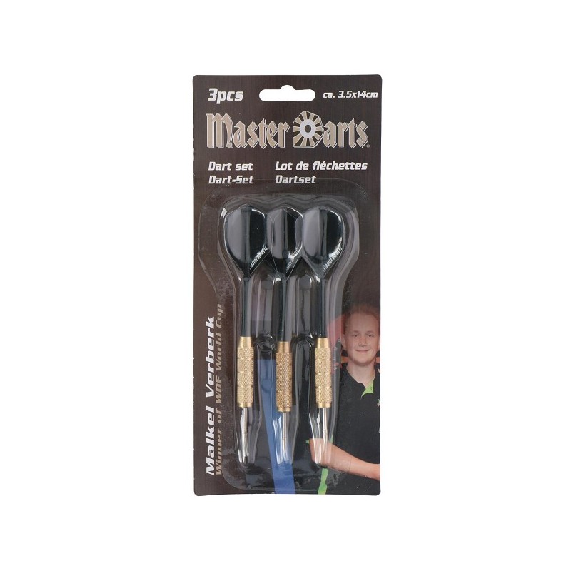 MasterDarts Fléchettes 20gr sur carte