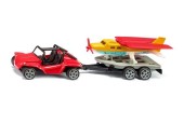 Siku Buggy met Sportvliegtuig 1:87 nr1696