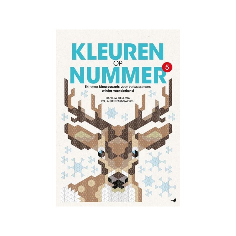 Couleur par numéro 5 - puzzles à colorier pour adultes Winter Wonderland 64 pages Broché