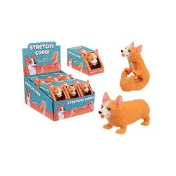 John Toy Stretchy Corgi Hond In Doosje