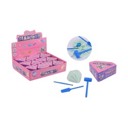 John Toy Diamant découpé en boîte 10x10x4cm