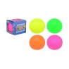 John Toy Super stretchy bouncy neon bal Ø10cm