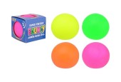 John Toy Balle néon rebondissante super extensible Ø10cm
