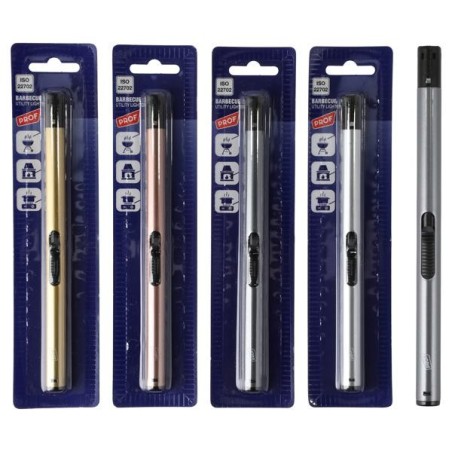 Briquet à gaz 21cm rechargeable