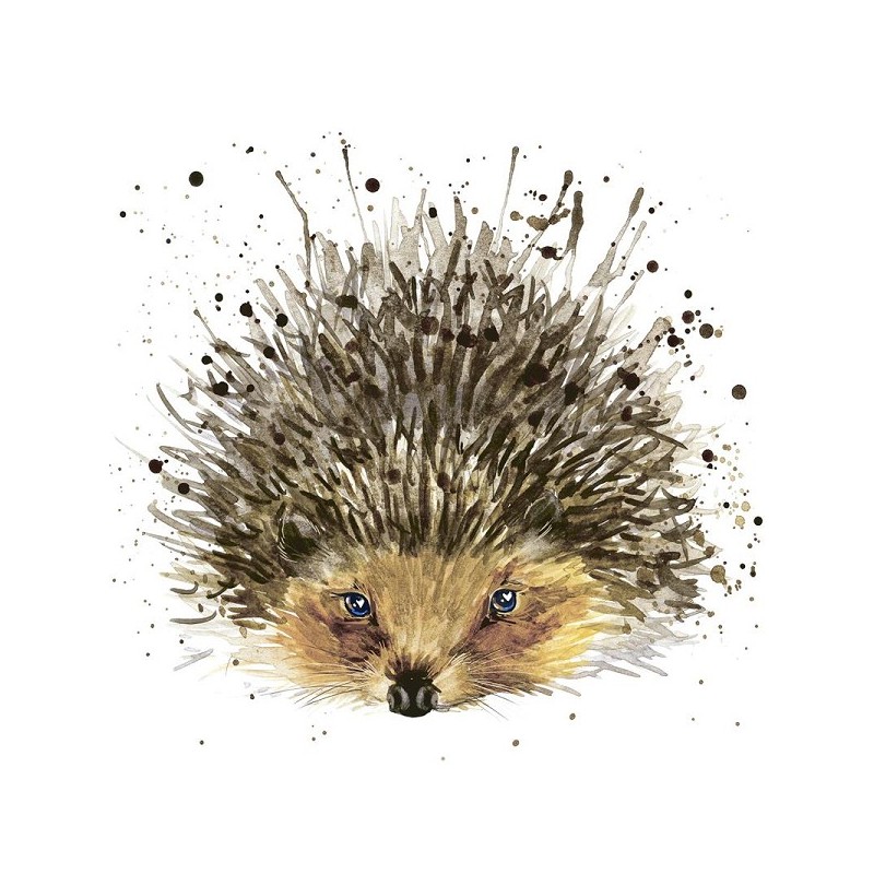 Serviettes Duni Hérisson mignon 33x33cm