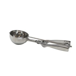 IJsschep IJsbollepel of oliebol beslaglepel RVS 7cm