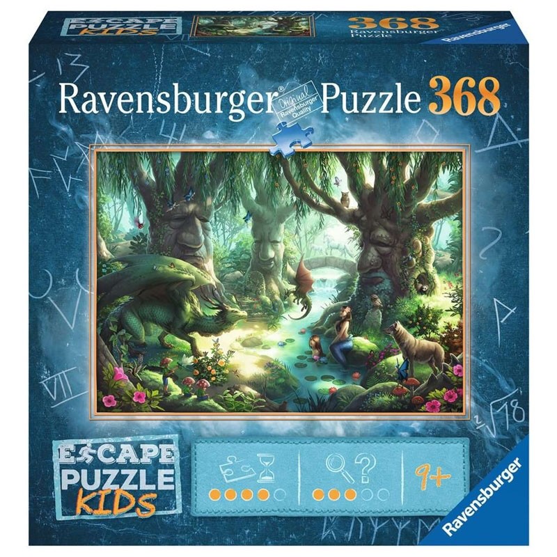 Ravensburger puzzle 368 pièces évasion enfants-forêt magique