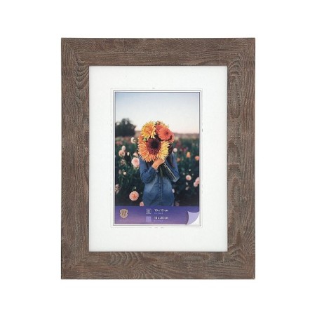 Henzo Fotolijst Dahlia 15x20cm midden bruin
