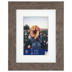 Henzo Cadre photo Dahlia 20x30cm marron moyen