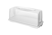 Rotho Boîte à gâteaux frais 360x165x165mm blanc