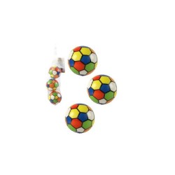 Ballen Kunstleder 3 Stuks In Net 6cm