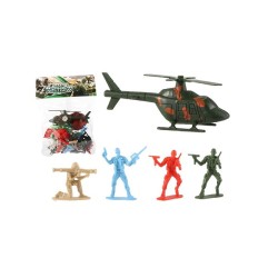 Militairset 41-delig In Zak 17,5x24,5x5cm