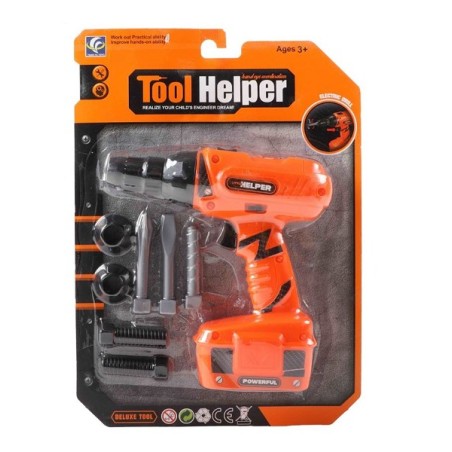 Coffret d'outils 8 pièces sur carte blister 32x23x5cm