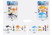 Animaux de l'océan en sachet 8 pièces 32x19x6cm