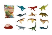Dino's met accessoires in zak 17-delig 23x19x6cm