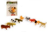 Animaux sauvages 5cm 10 pièces dans un sachet 17x12x3,5cm