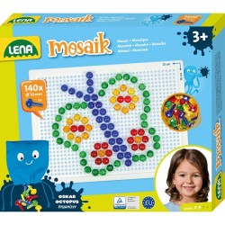 Ensemble Mosaïque Lena Transparent 140pcs 10mm