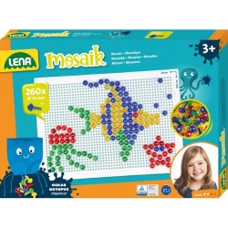 Ensemble Mosaïque Lena Transparent 260pcs 10mm