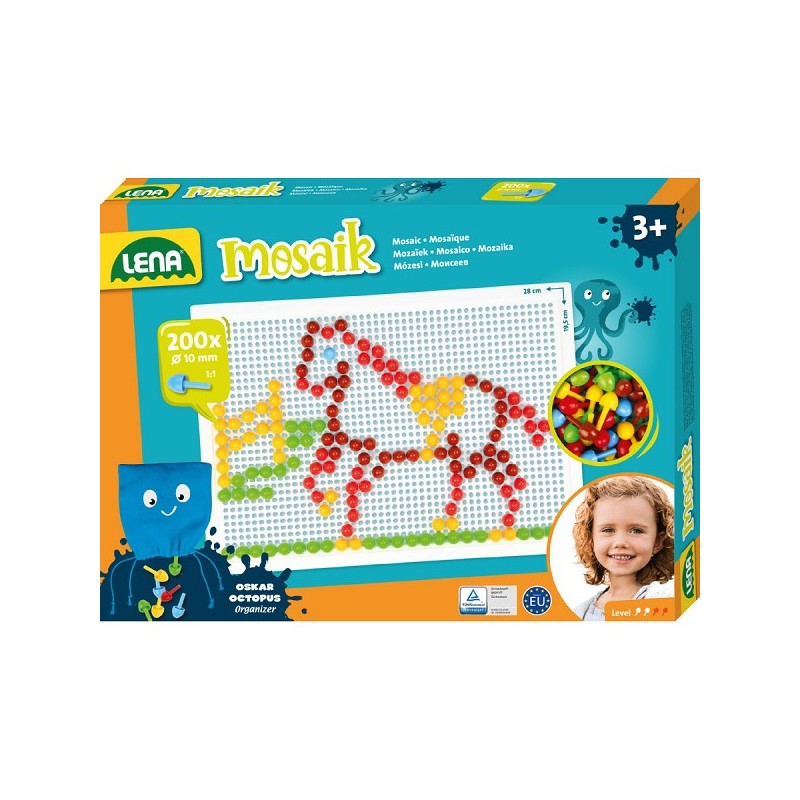 Lena Mozaïek Set color 200pcs 10mm