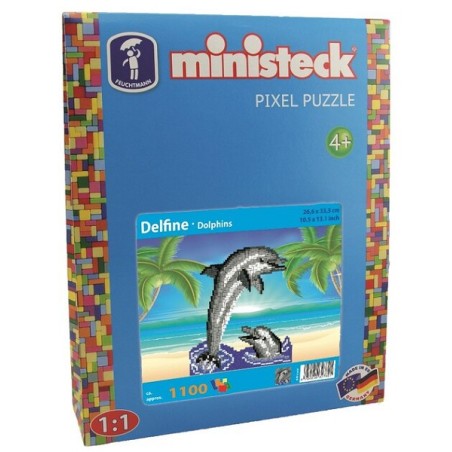Ministeck Dauphins XL set 1100 pièces