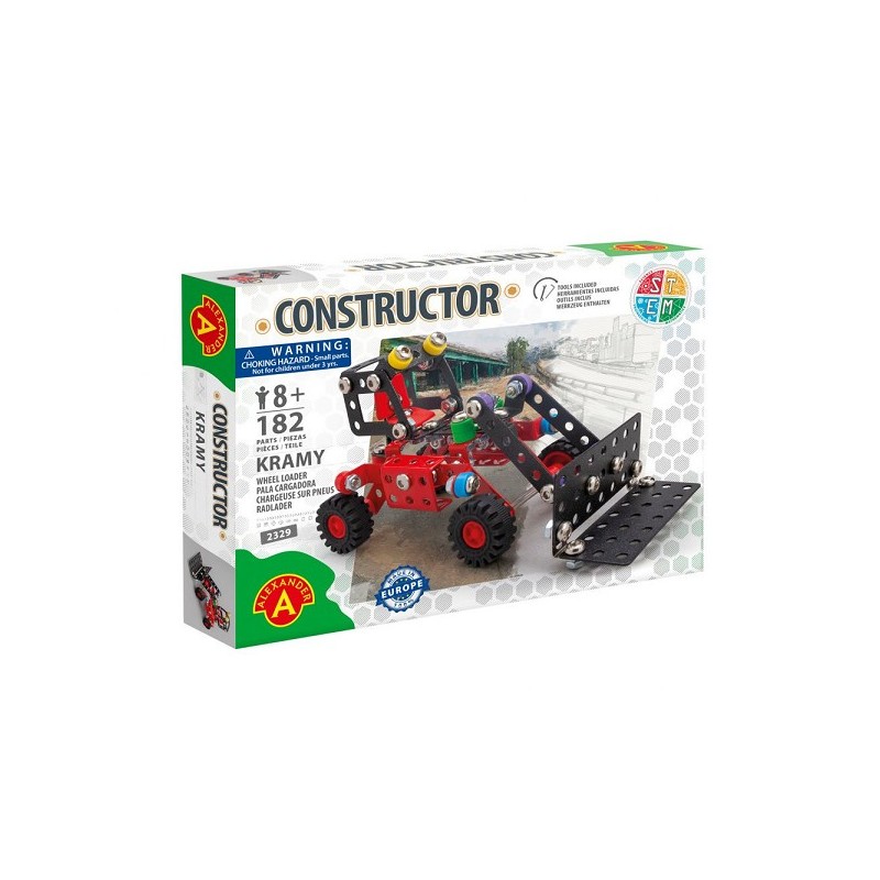 Constructor voertuig Kramy - 182-delig