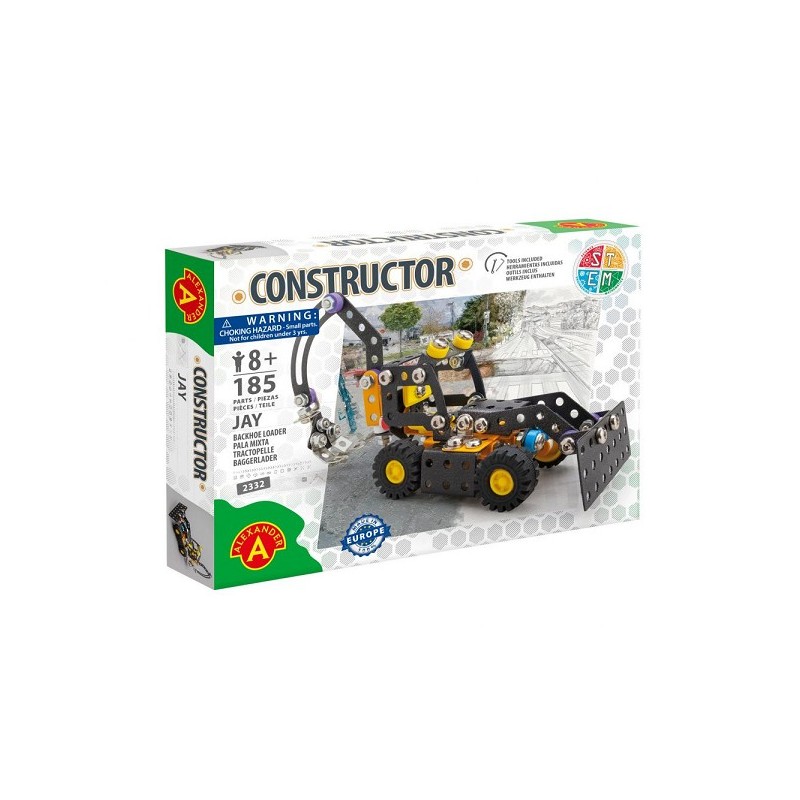 Constructor voertuig Jay - 185-delig
