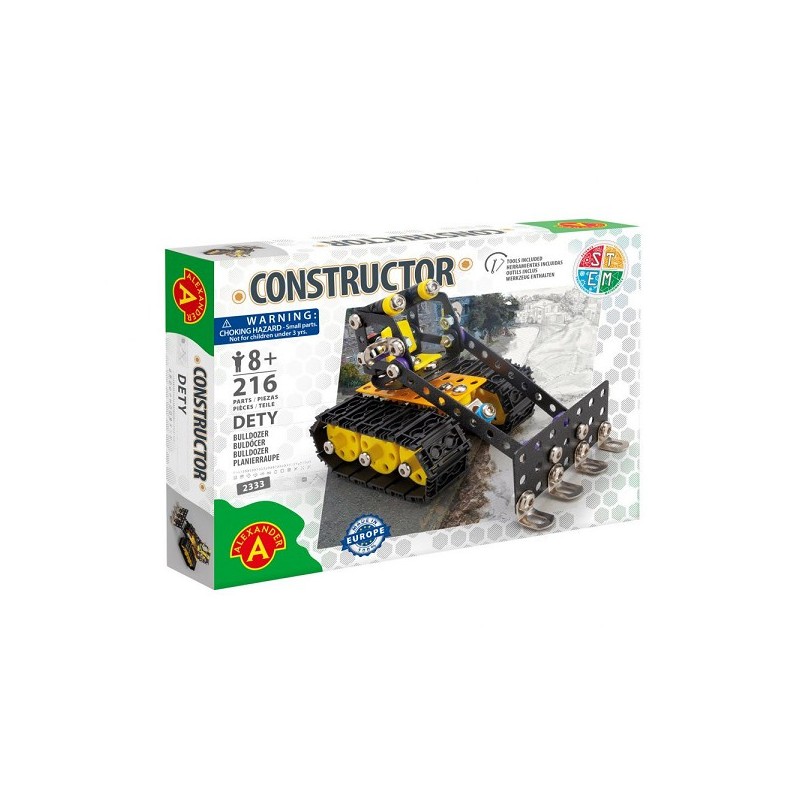Constructor voertuig Dety - 216-delig