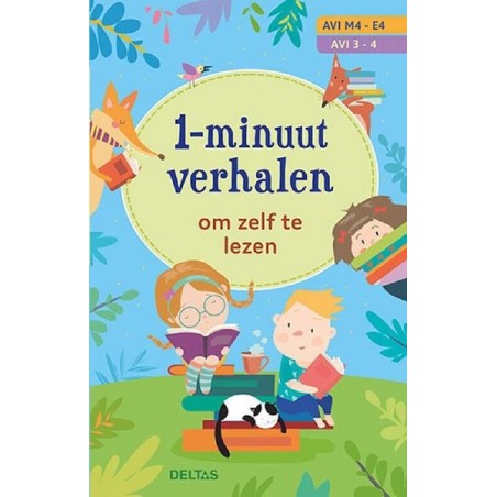 Deltas 1-minuutverhalen om zelf te lezen (AVI M4-E4/AVI 3-4)