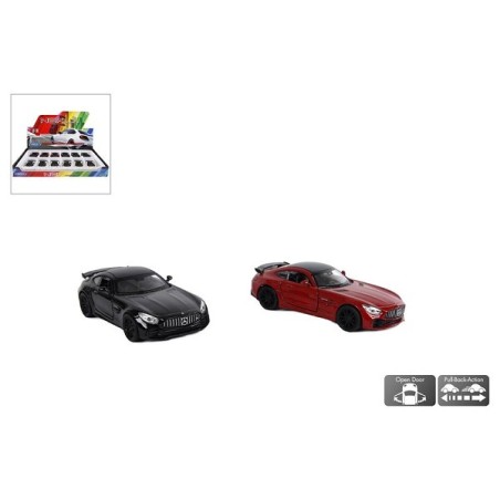 Welly Mercedes AMG GTR moulé sous pression tirer vers l'arrière 12cm