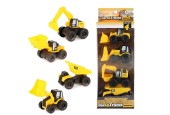 Toi Toys Cars&Trucks Giftset bouwvoertuigen 4-delig