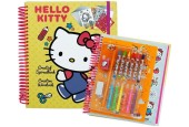 Hello Kitty Knutselboek met stickers+viltstiften
