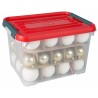 Curver Kerstballen opbergbox Handy+ 20L 29x39xh25cm ( exclusief ballen )