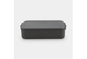 Brabantia Make & Take boîte à lunch grande gris foncé