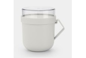 Brabantia Make & Take Soepbeker 0,6L Light Grey