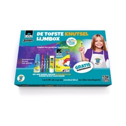 Bison Junior knutsel lijmbox inclusief kliederschort