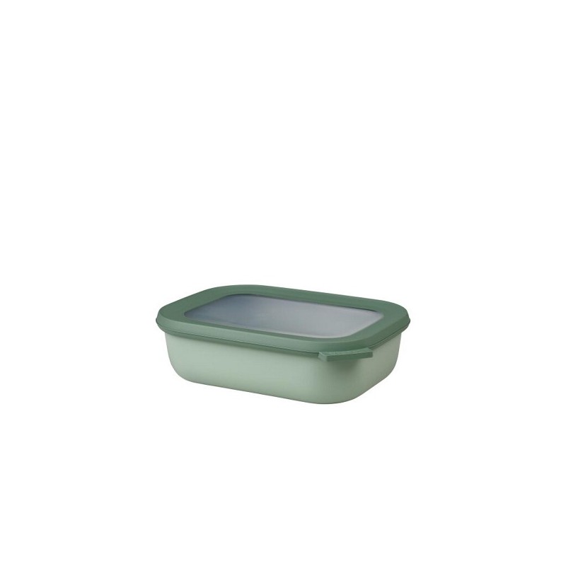 Mepal Multibowl Cirqula rectangulaire 1000ml sauge nordique