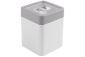 Sunware Sigma Home Voorraadbus 0,6L Wit/lichtgrijs 9 X 9 X 11,4 Cm