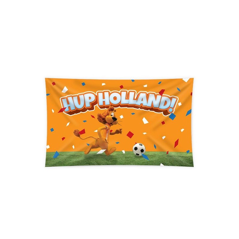Loeki - XXL Gevelvlag oranje 90x150cm