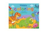 Coloriage Deltas Happy - Dinosaures mignons