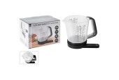 Balance de cuisine Excellent Houseware avec tasse à mesurer en plastique