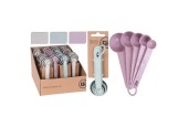 Excellent Houseware Ensemble de 5 cuillères à mesurer en plastique