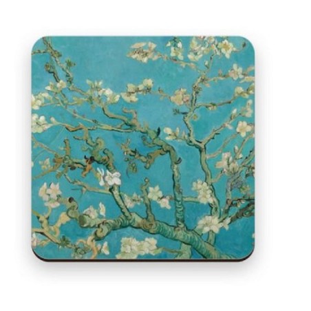 Onderzetter Van Gogh Almond Blossom 9,5x9,5cm