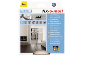 Fix-o-moll rubber tochtstrip E-profiel zelfklevend 6m 9x3,5mm