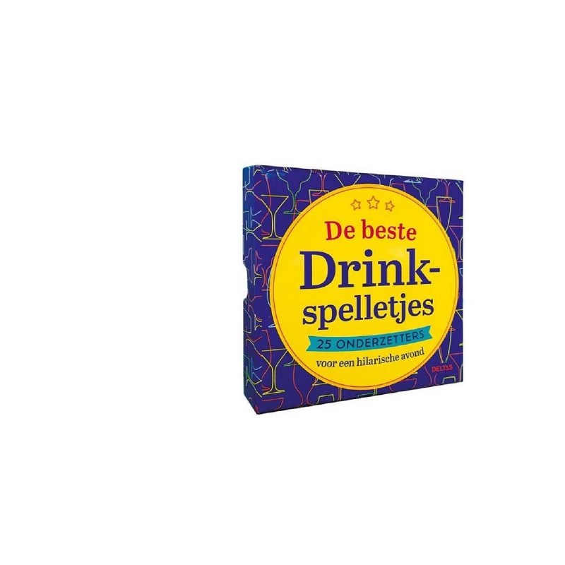 Deltas De beste drinkspelletjes - 25 onderzetters