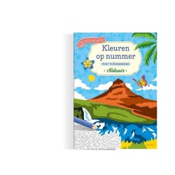 Deltas Kleuren op nummer voor volwassenen - Natuur