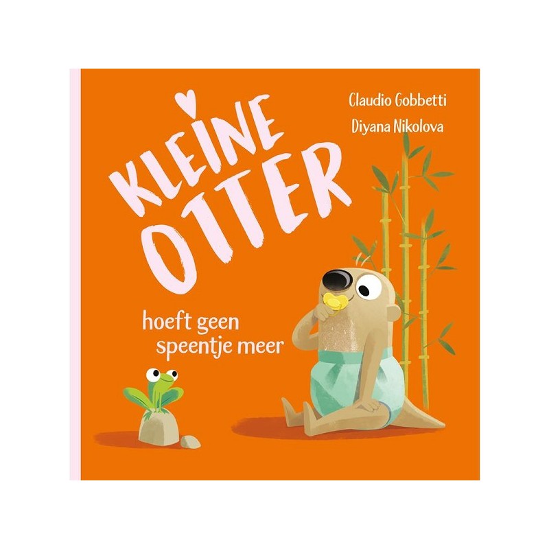 Rebo Kleine Otter hoeft geen speentje