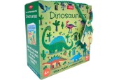 Rebo Dinosauriers - Livre-Puzzle - 10 figurines