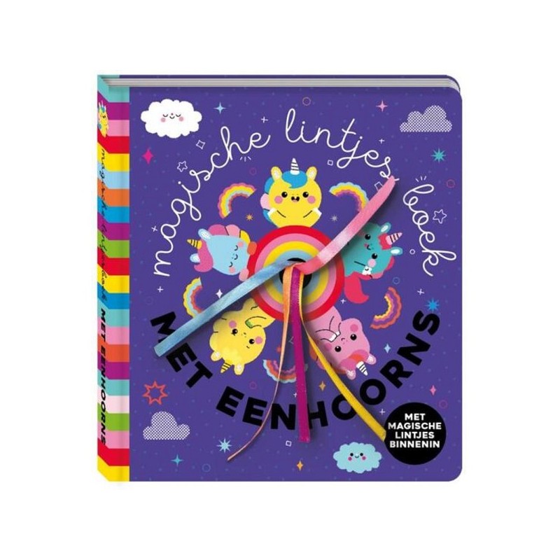 Magische lintjes Eenhoorns voorleesboek Hardcover 12 pagina's