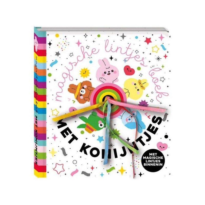Magische lintjes Konijntjes voorleesboekje Hardcover 12 pagina's